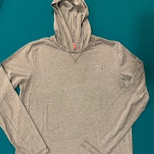 EUC Puma women’s grey cotton hoodie, gray, size M